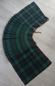 Reloj negro escocés británico Kilt 9th HLI Highland de la Primera Guerra Mundial con nombre tartán - Imagen 1 de 11