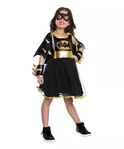 Toddler Girl Rubie’s $46 DC Comics Batgirl Black & Gold Costume Size 2T-4T NWT - Picture 1 of 3