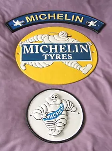 Michelin Cast Iron Advertising Signs - Picture 1 of 4