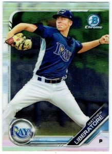 MATTHEW LIBERATORE Rays ~ 2019 Bowman Chrome Rookie ~ FREE SHIPPING - Picture 1 of 1