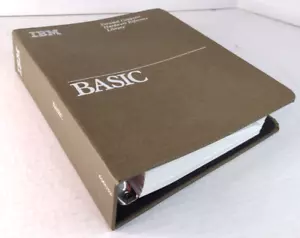IBM Basic Personal Computer Hardware Reference Library Book Vintage Ringbinder - Picture 1 of 7