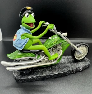 Kermit the Frog Easy Green Rider Muppet Motorcycle Mania Sculpture Figure 2006 - Picture 1 of 8