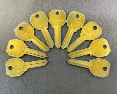 SEE LIST Lot of 2/5/10 S1096G 96G ELG10 LC11 Type Key Blanks for Elgin/Lince