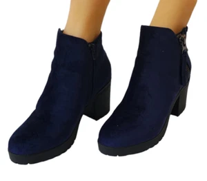 Call it Spring Womens Ankle Velvet Boots - Picture 1 of 8