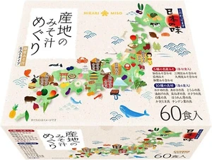 Hikari Miso Regional Miso Soup Adventure - 60 Servings - JAPAN - Picture 1 of 5