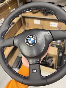 BMW E36 M3 E34 M5 Z3 M-Technic Steering Wheel OEM Genuine Mtech Mt2 Small 370 - Picture 1 of 11