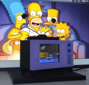 ACTUALIZADO NUEVO EXCLUSIVO Simpsons TV - Nerd Miner 350 kh/s+ Bitcoin Crypto Miner - Imagen 1 de 16