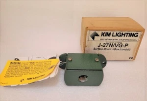 Kim Lighting J-27N/VG-P Landscape Light Mounting Box - Picture 1 of 7