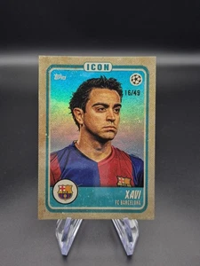 Topps Musiala Platinum Curated Set - Xavi FC Barcelona - Parallel /49 - Picture 1 of 2