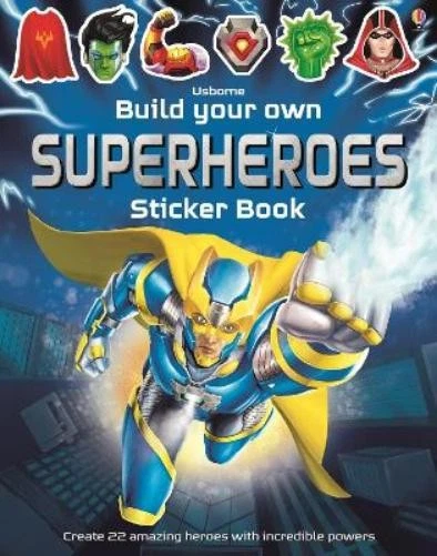 Simon Tudhope Build Your Own Superheroes Sticker Book (Paperback) (UK IMPORT) - Image 1 of 1