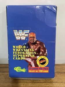 1991 CLASSIC WWF WORLD WRESTLING SUPERSTARS NEW FACTORY SEALED 36 PACK BOX - Picture 1 of 8