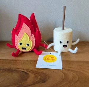Target Sun Squad 2025 Fire and Marshmallow Felt Duo NWT Smores Campfire - Foto 1 di 2