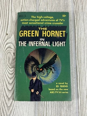 THE GREEN HORNET In The Infernal Light (1966) Dell Ed Friend WORMSER Vintage PB — 第 1/4 张图片