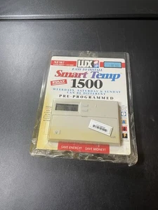 Lux Smart Temp TX1500 Thermostat LuxLight Programmable Lighted Display Open Box - Picture 1 of 2