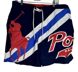 Polo Ralph Lauren Kailua Big Pony Bañador Tabla Pantalones Cortos Malla Forrados Para Hombre’s XXL - Imagen 1 de 4