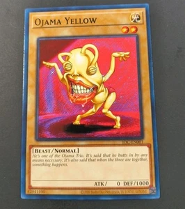 Yu-Gi-Oh! Invasion Of Chaos Ojama Yellow Common Card IOC-EN001 NM - Picture 1 of 1