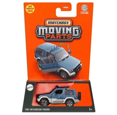 1991 Mitsubishi Pajero Blue Matchbox Moving Parts 2025 MB1541 1/64 JBW66 - Image 1 of 3