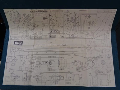 Bauplan , Patrollienboot CG 95308 - Bild 1 von 3