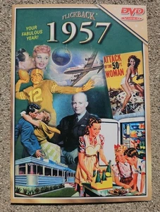1957 Flickback DVD Video Greeting Card: Birthday or Anniversary Gift - Picture 1 of 5