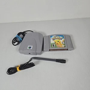 Hey You Pikachu N64 Game Cartridge with Microphone Set Cleaned & Tested - Picture 1 of 6