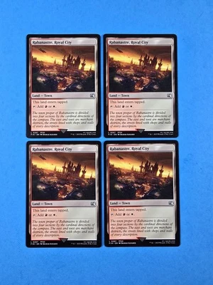 4x Rabanastre, Royal City Final Fantasy 2025 FIN Mtg Card Land Town 287 - Image 1 of 2