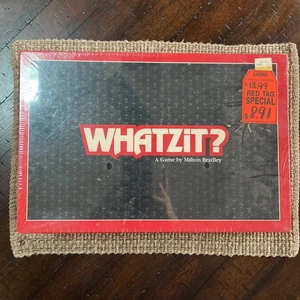 NEW Vintage 1987 WHATZiT? Board Game by Milton Bradley SEALED - Picture 1 of 5