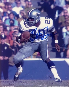 BULLET BOB HAYES SIGNED AUTOGRAPHED 8x10 PHOTO DALLAS COWBOYS LEGEND BECKETT BAS - Picture 1 of 2