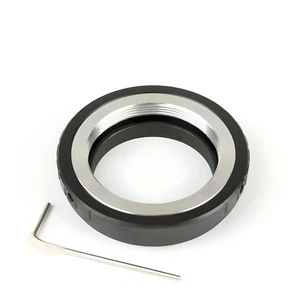 Leica M39 L39 Objektiv auf Micro 4/3 M4/3 Adapter E-P3 GF1 - Bild 1 von 2