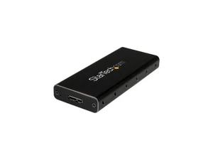 StarTech.com SM21BMU31C3 M.2 SSD Enclosure for M.2 SATA SSDs - USB 3.1 (10Gbps) - Picture 1 of 5