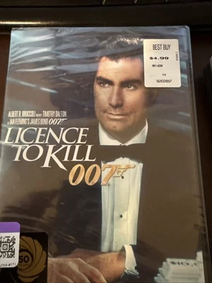 007 Licence to Kill (DVD, 1989) Timothy Dalton - NEW SEALED - Image 1 of 2