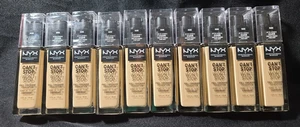 💋Best Lot 10x💋 NYX Professional Can't Stop Won't Stop Nude CSWSF06.5💋 - Picture 1 of 4