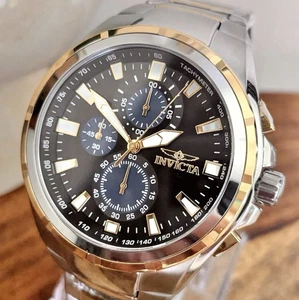 INVICTA SEA VULTURE CHRONOGRAPH + FREE INVICTA MUG & LINK TOOL - *UK STOCK* - Picture 1 of 15
