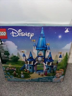 LEGO Disney: Cinderella and Prince Charming's Castle (43206) New - Image 1 of 2