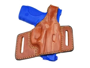 OWB Quick Draw Leather Holster w/ Thumb Break Fits Sig Sauer P365 - Picture 1 of 4