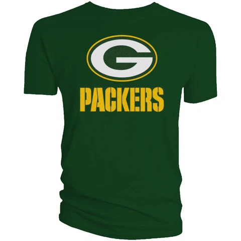 Green Bay Packers T-Shirt Graphic Men Cotton GB Cheesehead Cover