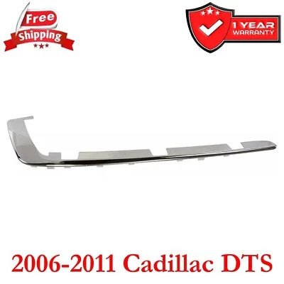 Bumper Trim For 2006-2011 Cadillac DTS, Rear Right Side Chrome GM1147106 Foto 1 de 4