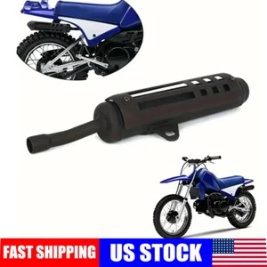 PW80 Silencer Exhaust Muffler Pipe for PW80 PY80 Dirt Pit Bike Stainless Steel - Picture 1 of 9