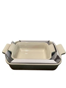 Juego de 2 panaderos rectangulares de gres Le Creuset Heritage - Imagen 1 de 6