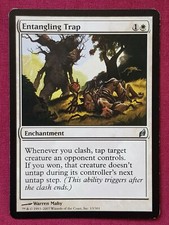Magic The Gathering LORWYN ENTANGLING TRAP single white card MTG