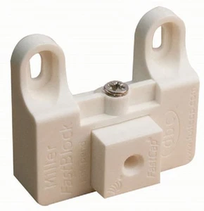 PAQUETE DE 10 ESPACIADORES DESLIZANTES DE CAJÓN AJUSTABLES FASTCAP BLANCO FCMILLER FASTBLOCK* - Imagen 1 de 1