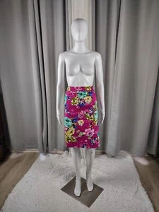 Charter Club Womens Cotton Fully Lined Floral Faux Pockets Pencil Skirt Size 16W - Picture 1 of 10