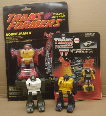 Transformers G1 LOT  Jumpstarters x3 + Robocar VINTAGE ANTEX ARGENTINA - Image 1 of 4