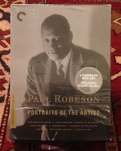 PAUL ROBESON: PORTRAITS OF THE ARTIST - Criterion 8 Films NEW SEALED DVD SET!! - Foto 1 di 5