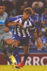 SHEFFIELD WEDNESDAY * GLENN LOOVENS SIGNED 6X4 ACTION PHOTO+COA - Picture 1 of 1