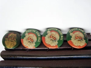 Vintage Santa Claus Pins – Set of 4 - Picture 1 of 2