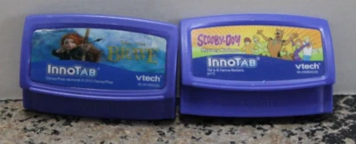 2 Innotab games--Scooby-Doo Mystery Mansion; Disney's Brave (Vtech) - Image 1 of 3