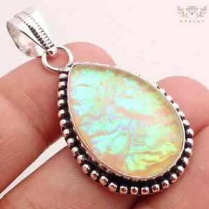 Colgante De Plata Con Opalo Triplete Hecho A Mano Joyería Regalo 1.42" P-12497 - Imagen 1 de 3