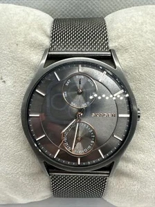 Skagen Holst SKW6180 Women's Charcoal Steel Mesh Analog Dial Quartz Watch AEA273 - Picture 1 of 11