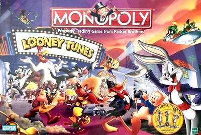 Monopoly Looney Tunes Classic Game Replacement Parts Pawns, Cards, More UPick! - Image 1 of 4