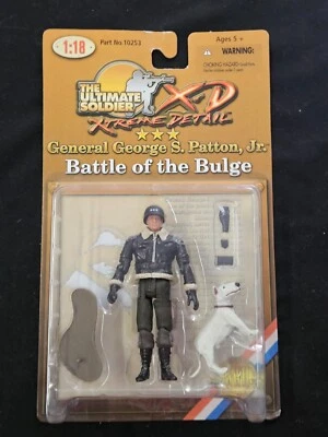 Juguetes Siglo XXI-General Patton-Batalla de las Ardenas-Segunda Guerra Mundial escala 1/18  Foto 1 de 3